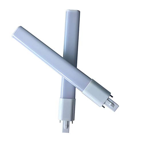 Maiskolben geführt 2ST LED G23 CHOPSTICKS Röhrenkopfstecker Licht 8W Gx23 Dünne Flachrohre Milchig PC Abdeckung Länge 237mm mit Superhell Color GX23 Size Cold white 6000K