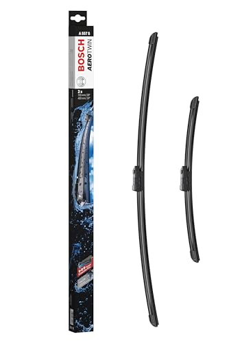 Bosch Scheibenwischer Aerotwin A557S Länge 700mm 400mm Set für Frontscheibe Schwarz