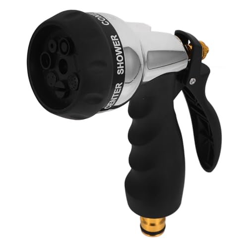 AKOOSY Metall Gartenschlauch Düse Funktionen Multifunktionale Spritzpistole Wasserstrahl Stark Ergonomisch Autowäsche Gartenbewässerung Kompatibel Für Verschiedene Schläuche