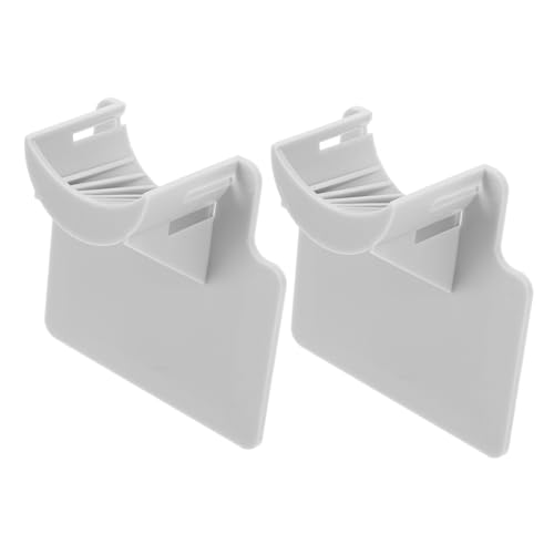 MILISTEN 2 Stück Schwimmbadschlauchhalterung Poolhalter Hilfszubehör Starke Halterungen Pool-Rack Schlauchbefestigungshalter Pool Schlauchhalter Garten-Pool-Regal Unterstützung Grey Abs
