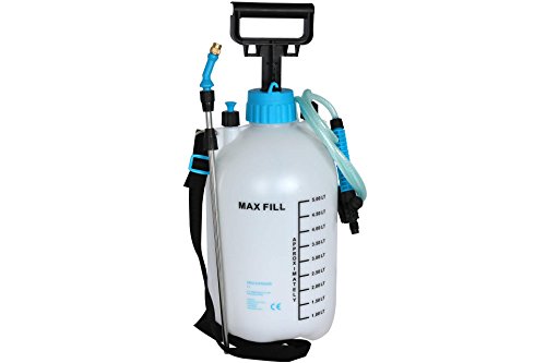 Kynast Garden Drucksprüher 5 Liter blau Gift Unkraut Spritze