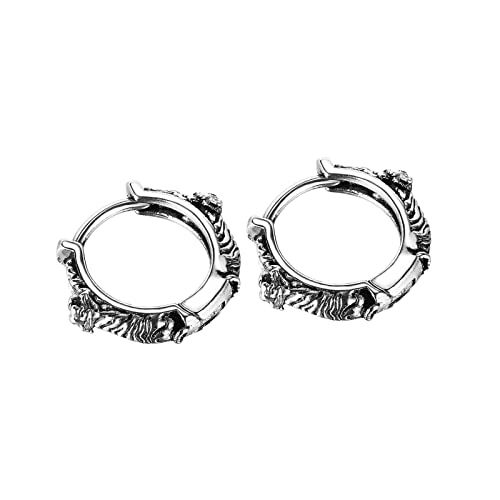 Ayoiow Vintage Kreis Ohrschmuck