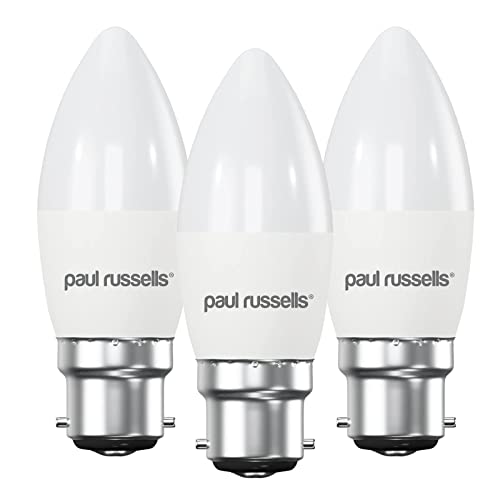 Osram LED-Kerze matt 40 W BC B22d 3 Stück