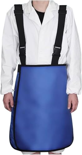 KAnduo Röntgen-Schutzkleidung Röntgenschutzschürze aus Blei Bleirock for Taille Bauch und Beine for Ärzte und Krankenschwestern Blau 0.125mmpb