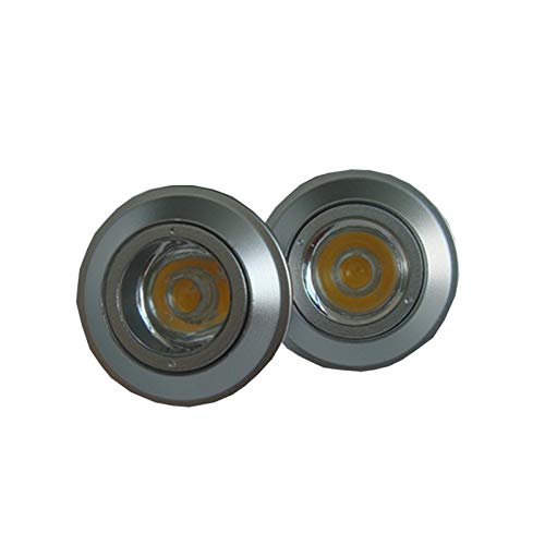 Maiskolben geführt 5pcs 12V 24V Mini-Scheinwerfer GU4 3W MR11 3W Kleiner Scheinwerfer LED-Strahler Niederdruck mit Superhell Size Cool white 6000K