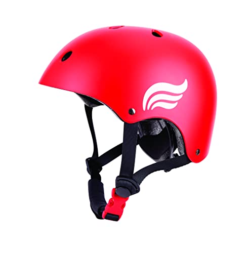 Hape Schutzhelm für Kinder geeignet Für Laufräder und Fahrräder rot und Fahrräder rot