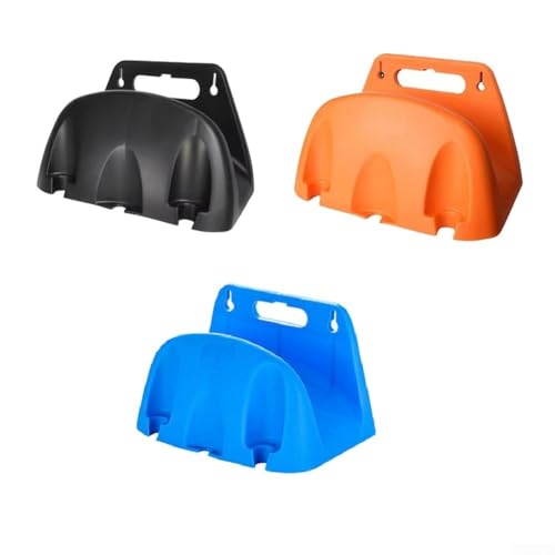 Schlauchaufhänger 2 3 Stück Wandmontage Gartenschlauchhalter für Wasserrohre und Kabelaufbewahrung robustes PP-Material Verheddern Organisation für Outdoor-Garage und Hof 3 Stück