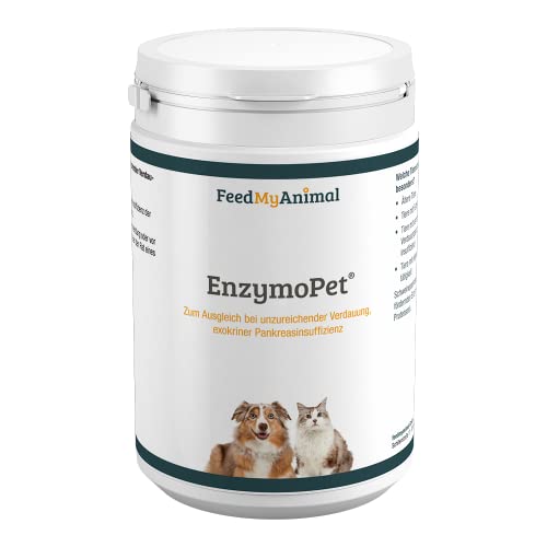 FeedMyAnimal EnzymoPet 150g ErgÃ¤nzungsfuttermittel fÃ¼r und Katzen Es kann zur UnterstÃ¼tzung bei exokriner Pankreasinsuffizienz beitragen Schweinepankreas