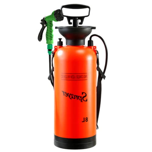 Gedourainüher 3L 8L 7 Arten Sprinklermodus Bewässerungssprüher Sicherheitsgarantie für kommerzielle Flüssigdünger für Autowas 8L