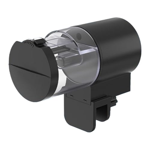 Automatischer Fischfutterautomat Fischfutterspender Automatischer Fischfutterspender 100-ml-Smart-Timer Mit Großer Kapazität Für Schildkrötengarnelen In Kleinen Tanks Wohnungs- Büro- R