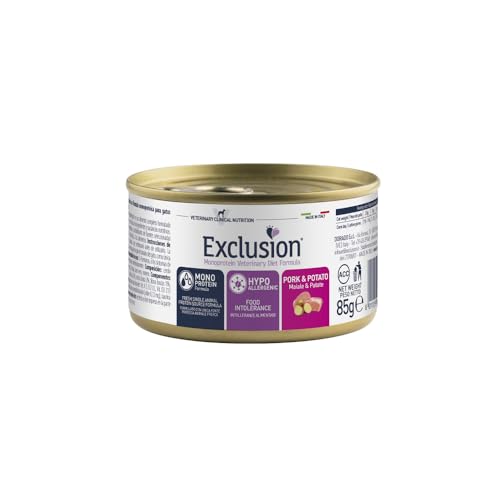 Exclusion Diet Hypoallergenic Maiale und Patate 1 Latex 85 g