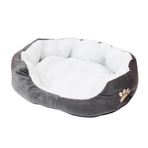 Calmant -Bett für Gesellschaft - Haustierbett für Katzen und Hunde Bequeme runde Kissen Anti-Angst für Hund und Katze Runde Hundkissenkorb Hundekorb