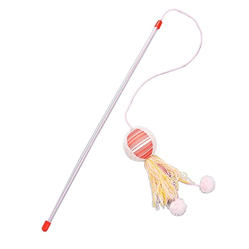 Plüschball Schmetterling Haustier Katze Kätzchen interaktives Spielen necken Spielzeug Ball schön und professionell