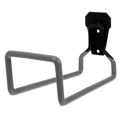 COOPHYA Anschließen Garagenlagerung Holzregal Wandhalterung Schlauchhaken Stuck Hpse Halter Metallschlauchhalter Metall Gartenschlauchhalter Wasserschlauchaufhänger Wandmontierte