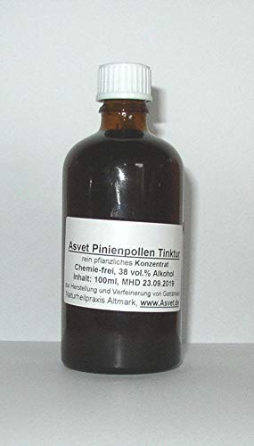 100ml Pine Pollen Tinktur Pinienpollen Tropfen Auszug ohne Chemie handgemacht und natürlich
