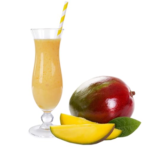 Luxofit Mango Süßmolke Drink Pulver mit Whey Protein für Sportler mit L-Carnitin mit fruchtigem Geschmack schnelle und einfache Zubereitung für Smoothies und Shakes 1 Kg