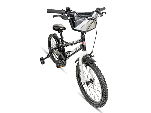 Schwinn Koen Kleinkinder  Reifen anpassbarer Sitz inklusive Stützräder Schwarz