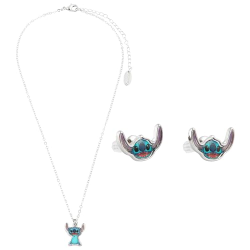 Disney Lilo und Stitch Schmuckset Mickey Minnie Mouse Armband Halsband Schmuckkästchen   Mädchen Geschenke Stitch