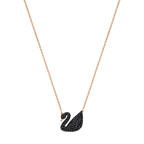  Iconic Swanänger Schwan Klein Schwarz Ros gold Legierungsschicht