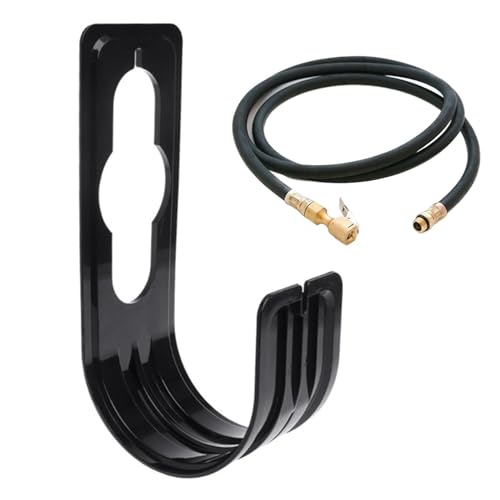 Xasbseulk Metall-Schlauchhalter Anti-Rost-Wasserschläuchhalter Gartenschlauch-Aufhänger Schlauchhalterung für Wandaufbewahrung Gartenwand-dekorativer Aufhänger für Schlauchtrommel