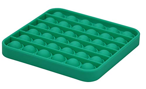 alldoro 63047 - Push Play Silikon Fidget Spielzeug ca. 12 cm eckig Pop it Anti Stress Fingerspielzeug Bubble Push Toy für Stressabbau Geschicklichkeitsspiel für Kinder und Erwachsenen Grün alldoro 63047 - Push Play Silikon Fidget Spielzeug ca. 12 cm eckig Pop it Anti Stress Fingerspielzeug Bubble Push Toy für Stressabbau Geschicklichkeitsspiel für Kinder und Erwachsenen Grün