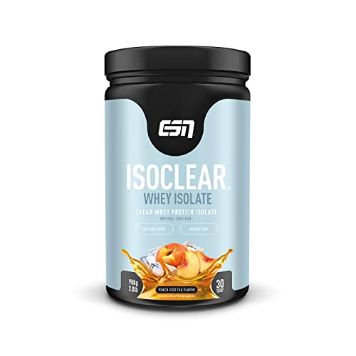 ESN ISOCLEAR Isolate Peach Iced Tea 908g Clear