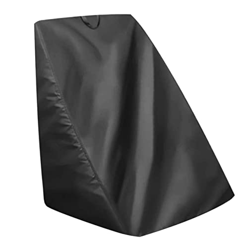 HANABASS Kabelrollenabdeckung Gartenschlauchabdeckung Solargartenlichter Tür Outdoor Schlauchaufroller Abdeckung Regenschutz für Schlauchaufroller Gartenschlauchhalter freistehend Black