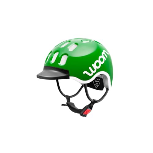 woom Kids für Visier für Jungen Mädchen 46 50öße XS Verstellbar Aufprallschutzün woom Green