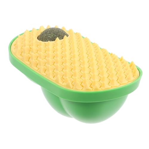  Spielzeugball Innenkatze Kauspielzeug Für Katzenbälle Für Wohnungskatzen Katze Katze Minze Yellow Abs