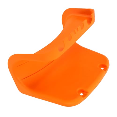 Hemobllo Rohrgestell Wasserschlauchaufhänger Für Draußen Kleiderbügel Wandhalter Für Gartenschläuche Gartenschlauchhalter Wandhalterung Ventil Freistehend Einsatz Zaun Auto Vakuum Orange