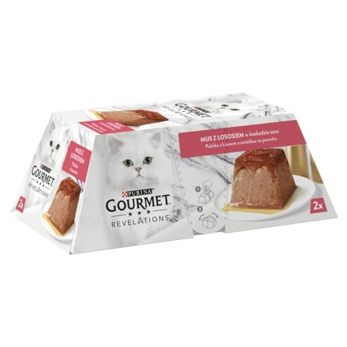Purina Gourmet Lachs Katzenfutter 2 x 57 g