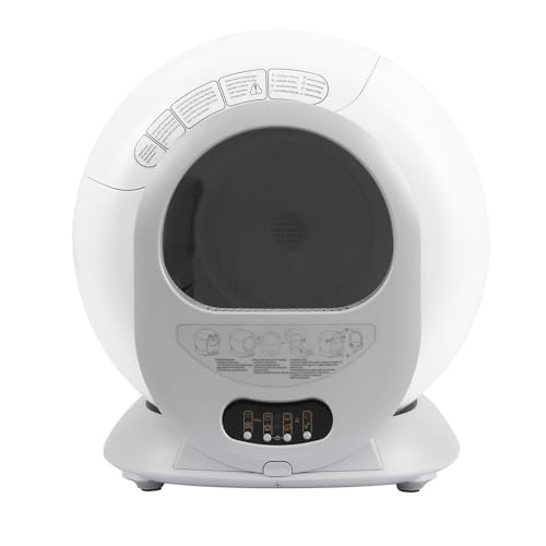 Smart Selbstreinigung Katze Müll Box Große Automatische Katzentoilette mit einem Gewicht von 2 2-17 6 Pfund geeignet für Wohnungen Wohnzimmer Balkone Tierhandlungen Tierkliniken und andere Orte