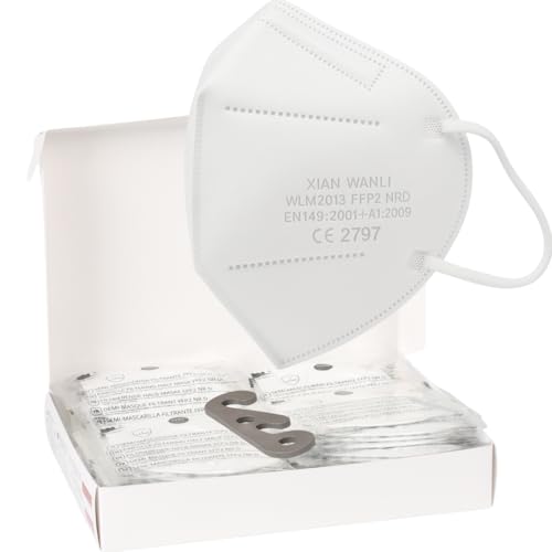 SS Medical 50ück Weiß 5 99 5% Filterleistung Geruchsneutral Einzeln Verpackte Mundschutzmasken
