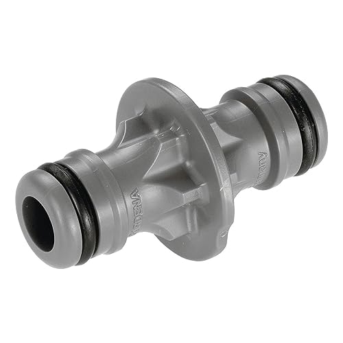 Gardena Kupplung Verbindungsteil zur sicheren Schlauchverbindung Verbindung zweier Schläuche zur Verlängerung zum Übergang von 19 mm 3 4 - auf 13 mm 1 2 -Schläuche verpackt 2931-20