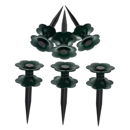 TOBBOMEY 6 Teiliges Gartenschlauchrad Schlauchaufbewahrung Für Draußen Wasserrohrhalter Für Gartenschlauchhalter Ständer Gartenschlauchrollen Für Draußen Wasserschlauchhalter Für