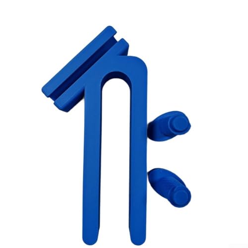 Eimer-Schlauchhalter für Garten und Aquarium Wasserschlauch-Clip-Halterung mit sicherem Kantengriff kompatibel mit Standard-Eimern 6 1 x 2 x 11 9 cm leicht blau