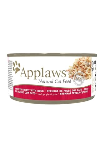 APPLAWS Cat Dose Huhn und Ente 24 x 70 g