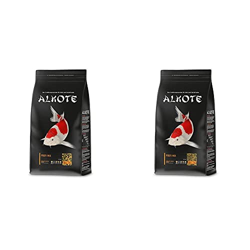 AL-KO-TE 3-Jahreszeitenfutter für Kois Frühjahr bis Herbst Schwimmende Pellets 6 mm Hauptfutter Profi Mix 3 kg 3-Jahreszeitenfutter für Kois Frühjahr bis Herbst 3 mm 3 kg