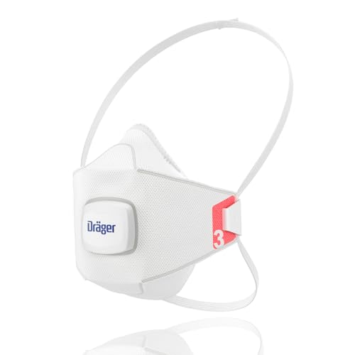 Dräger X-plore 1930 V Staubmaske 3er 10er-Pack FFP3-Atemschutzmaske mit Ventil Größe S 3 Stück