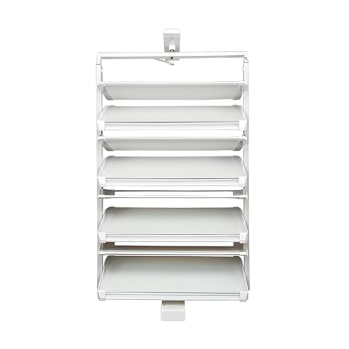 360 drehbares Schuhregal höhenverstellbar 8-stöckig ausziehbarer Schuhschrank platzsparendes Ausstellungsregal für Zuhause passend für Größen 37-47 stilvolle und funktionale Aufbewahrungslösung