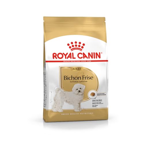 Royal Canin Bichon Fris Adult 1 5 kg Croquettes pour chiens adultes Peut soutenir la peau et le pelage Peut contribuer la sant urinaire Pour chiens partir de 10 mois