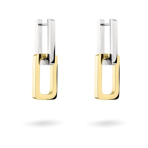 Liebeskind Berlin Ohrringe LJ-1547-E-25 Bicolor Silber IP Ros gold