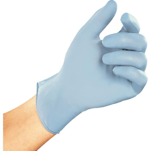 Work Einmal Handschuh SensaTril Industry Einweg Handschuhe Kat.III hellblau Nitril Größe 8 100 VE