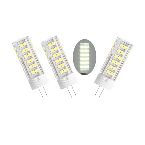 BAISHICHENG G4 LED Lampen 7W Entspricht 70W Halogen 6000K Kaltweiß 360 Abstrahlwinkel Nicht Dimmbare Maisbirnen 3 Packungen G4 Bi-Pin Energiesparende LED Glühbirne