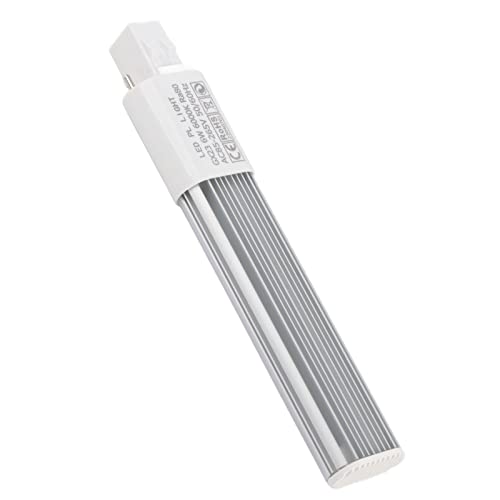Akozon 6W 2-Pin-LED Einbauröhrenlampe G23 Lampadine-Glühbirne Beleuchtungskörper G23 Kaltweiß GX23-LED-Lampe Kompaktlampe Horizontal GX23