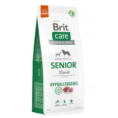 Brit Care Senior Hund Single Protein Hypoallergen Lammfleisch Trockenfutter 12 kg
