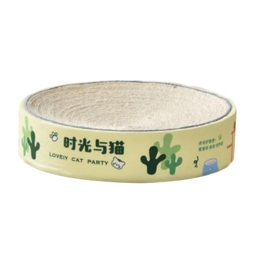 Milageto Brett Schüssel Katzenliege Lounge Bett Haustier Kissen Sofa Möbel Schutz Kätzchen Brett Grün