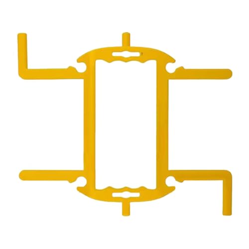 Sharplace Gartenschlauchhalter Wasserschlauchaufroller tragbarer Rasen- und Gartenschlauchhalter Kabelorganisator für Balkon Garten Terrasse Sommer Gelb