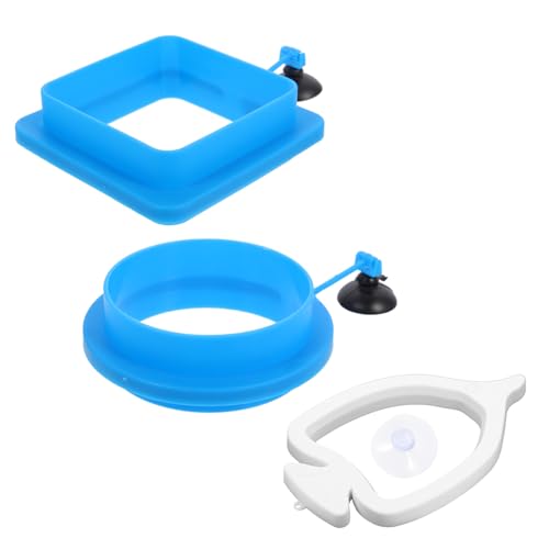 Toddmomy Fischfütterung 3pcs Aquarium Fischfutter-kit Für Flocken Schwimmende Lebensmittel - Installiert