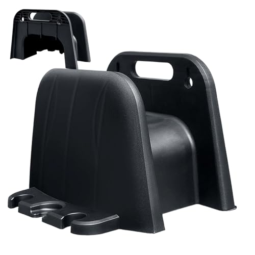 An der Wand montierter Schlauchhalter platzsparende Schlauchaufbewahrung einfach zu installierender Hängehalter hochwertiger beschichteter Aufhänger Rollen-Organizer mit hoher Kapazität langlebi